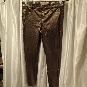 Juicy Couture Gold and Black Pants 10